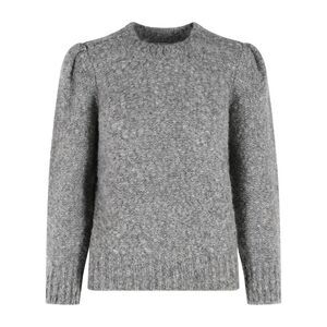 Isabel Marant 'Emma' Grey Virgin Wool Blend Sweater Women